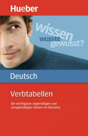 Verbtabellen Deutsch als Fremdsprache