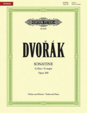 Sonatina for Violin and Piano in G Op. 100: Urtext