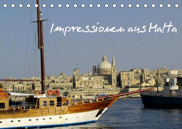 Impressionen aus Malta (Tischkalender 2023 DIN A5 quer)
