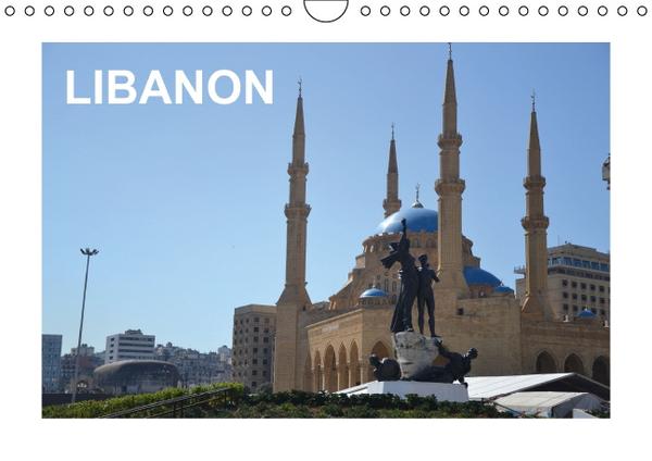 LIBANON (Wandkalender immerwährend DIN A4 quer)