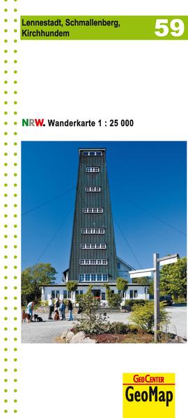 Nordrhein-Westfalen Wanderkarte 59 Lennestadt - Schmallenberg - Kirchhundem 1  : 25 000