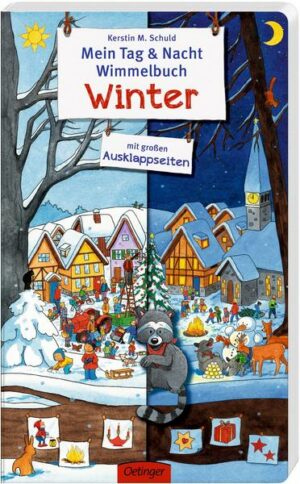 Mein Tag & Nacht Wimmelbuch. Winter