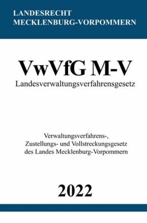 Landesverwaltungsverfahrensgesetz VwVfG M-V