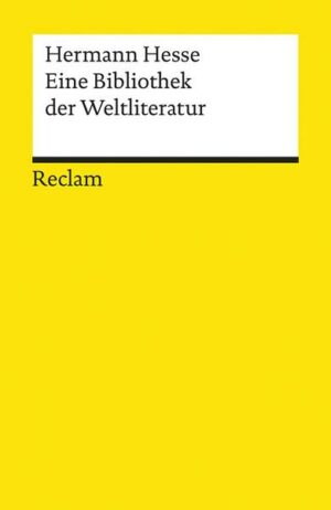 Eine Bibliothek der Weltliteratur