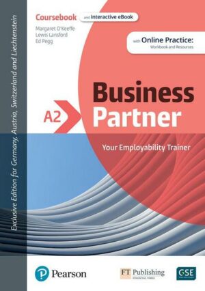 Business Partner A2 DACH Edition Coursebook and eBook with Online Practice