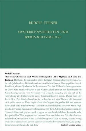 Mysterienwahrheiten und Weihnachtsimpulse
