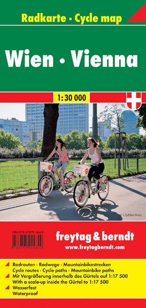 Wien Radkarte 1 : 30 000