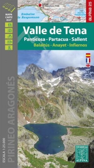 Valle de Tena 1:25 000