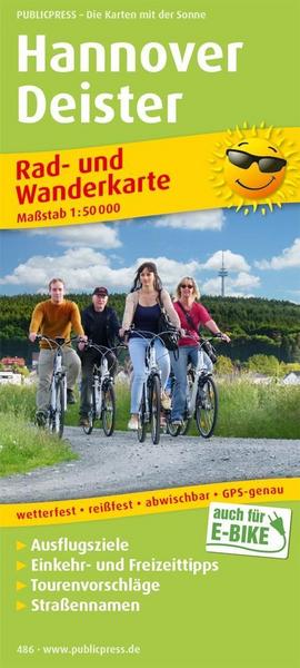 Hannover - Deister Rad- und Wanderkarte 1 : 50 000