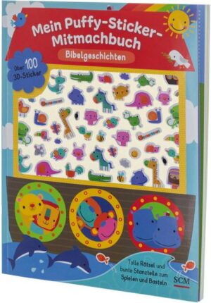 Mein Puffy-Sticker-Mitmachbuch - Bibelgeschichten