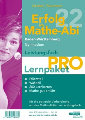 Erfolg im Mathe-Abi 2022 Lernpaket LF Pro BW