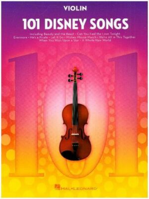 101 Disney Songs -For Violin-