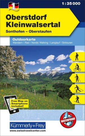 Outdoorkarte 1 Oberstdorf