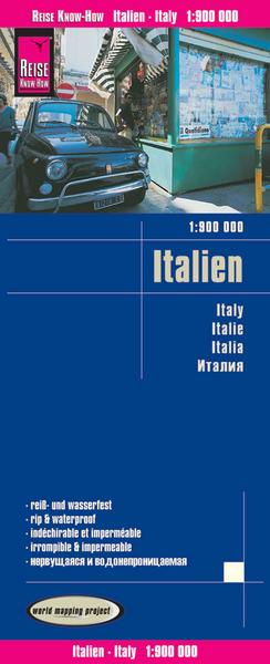 Reise Know-How Landkarte Italien (1:900.000)