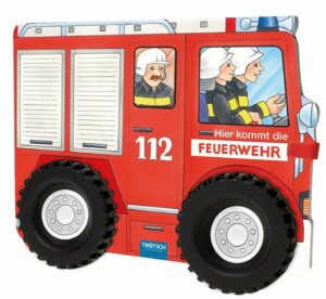 Trötsch Pappenbuch mit Rädern Hier kommt die Feuerwehr