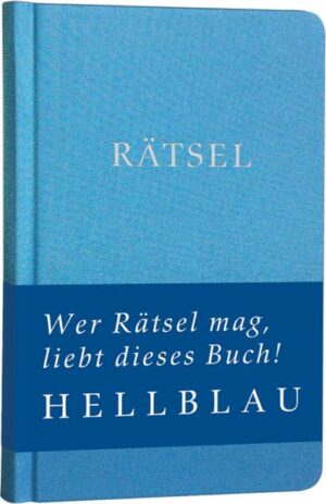 Rätsel hellblau