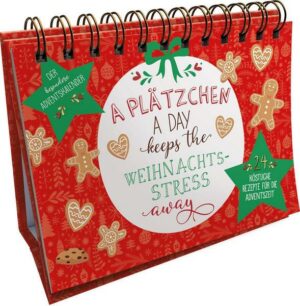 A Plätzchen a day keeps the Weihnachtsstress away. Der besondere Adventskalender
