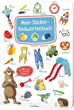 Mein Sticker-Bildwörterbuch