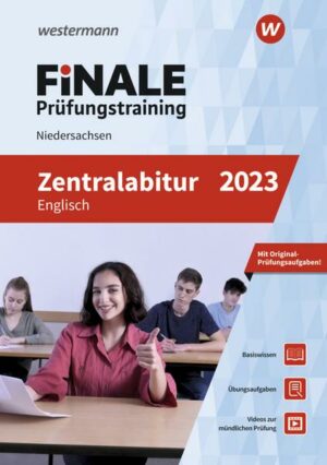FiNALE Prüfungstraining Zentralabitur Niedersachsen. Englisch 2023