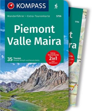 KOMPASS Wanderführer Piemont