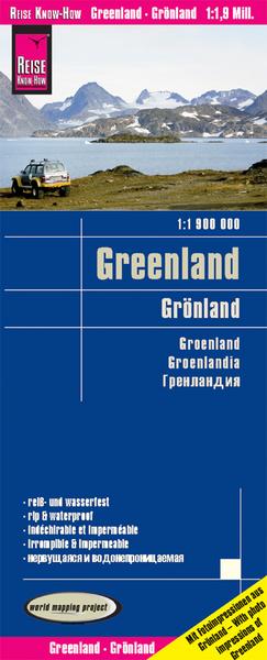 Reise Know-How Landkarte Grönland / Greenland (1:1.900.000)