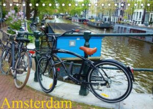 Amsterdam (Tischkalender 2022 DIN A5 quer)