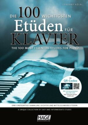 Die 100 wichtigsten Etüden für Klavier