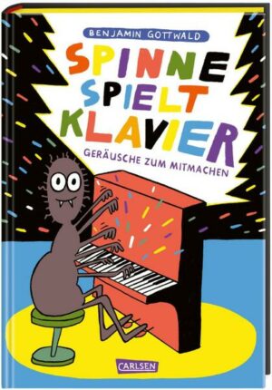 Spinne spielt Klavier