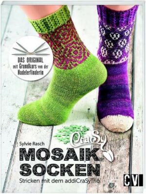 CraSy Mosaik - Socken Stricken mit addiCraSyTrio