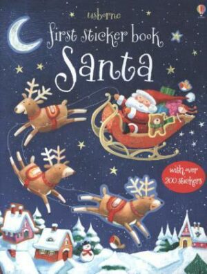 First Sticker Book Santa