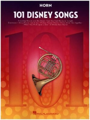 101 Disney Songs -For Horn-