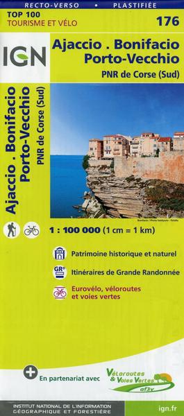 Ajaccio.Bonifacio.Porto-Vecchio 1:100000