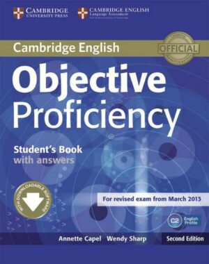 Objective Proficiency. Self-study Student's Book with answers