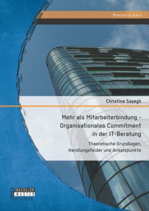 Mehr als Mitarbeiterbindung - Organisationales Commitment in der IT-Beratung: Theoretische Grundlagen