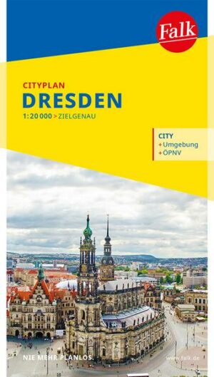 Falk Cityplan Dresden 1:20.000