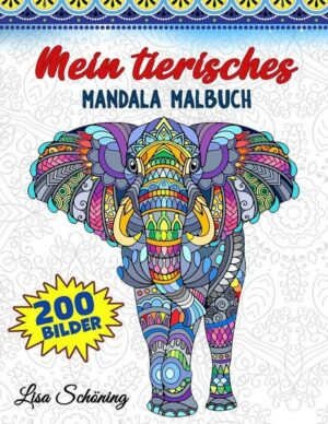 Mein tierisches Mandala Malbuch