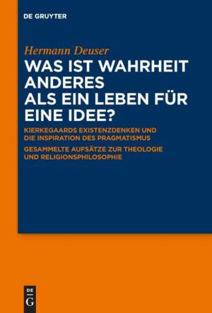 Was ist Wahrheit anderes als ein Leben für eine Idee?