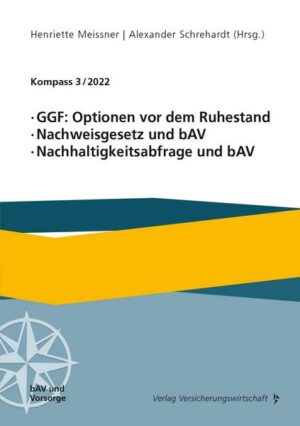 GGF: Optionen vor dem Ruhestand