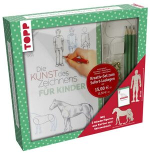 Kreativ-Set Kunst des Zeichnens für Kinder