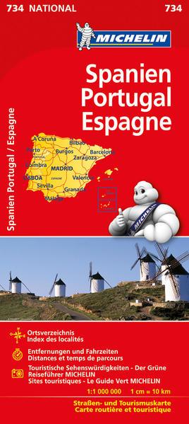 Michelin Spanien / Portugal 1 : 1.000 000