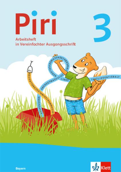 Piri 3. Arbeitsheft in Vereinfachter Ausgangsschrift Klasse 3.  Ausgabe Bayern