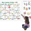 Mein buntes Kinder-ABC + Meine tierischen Zahlen/2 Poster