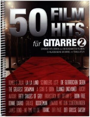 50 Filmhits für Gitarre 2