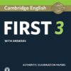 Cambridge English First 3. Student's Book with answers and downloadable audio