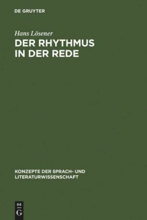 Der Rhythmus in der Rede