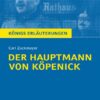 Der Hauptmann von Köpenick von Carl Zuckmayer.