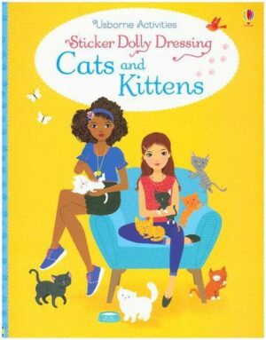 Sticker Dolly Dressing Cats and Kittens