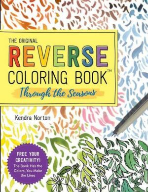 Reverse Coloring Book: Through the Seasons