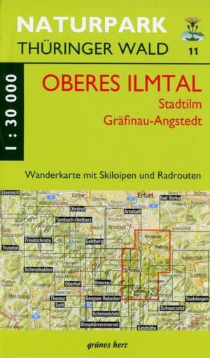 Wanderkarte 11 Oberes Ilmtal