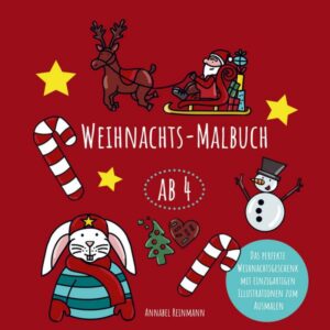 Weihnachtsmalbuch ab 4